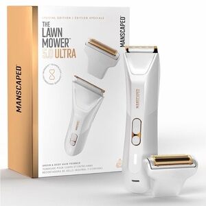 Manscaped Lawn Mower 5.0 Ultra Trimmer - White and Gold